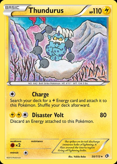 Thundurus – Legendary Treasures nr 050/113 (Standard)