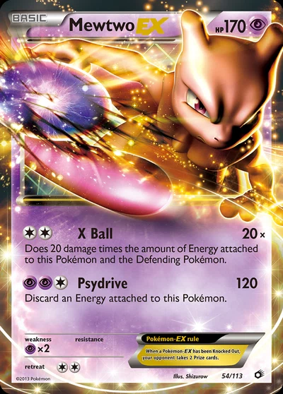 Mewtwo-EX – Legendary Treasures nr 054/113 (Standard)