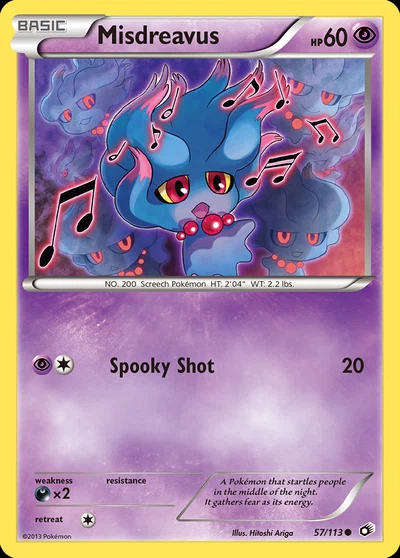 Misdreavus – Legendary Treasures nr 057/113 (Standard)