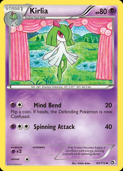 Kirlia – Legendary Treasures nr 060/113 (Standard)