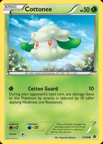 Cottonee – Emerging Powers nr 010/098 (Standard)