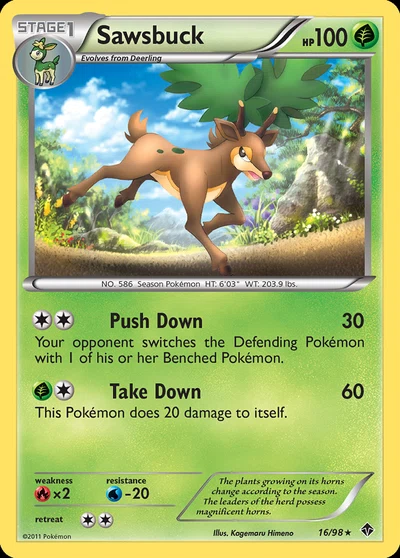 Sawsbuck – Emerging Powers nr 016/098 (Standard)