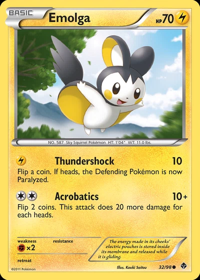 Emolga – Emerging Powers nr 032/098 (Standard)