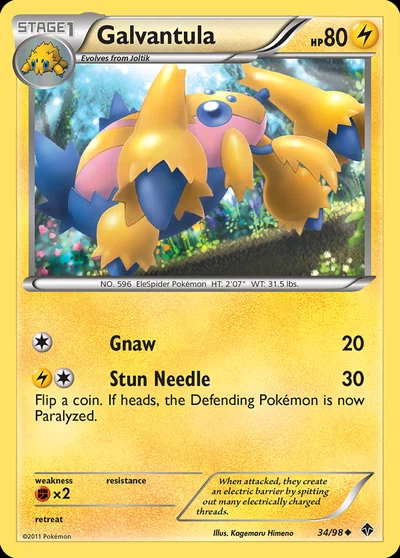 Galvantula – Emerging Powers nr 034/098 (Standard)