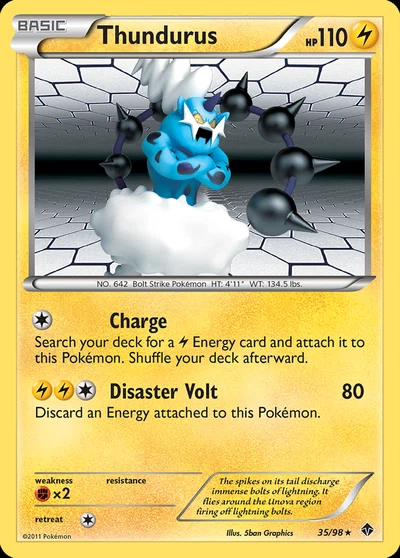 Thundurus – Emerging Powers nr 035/098 (Standard)