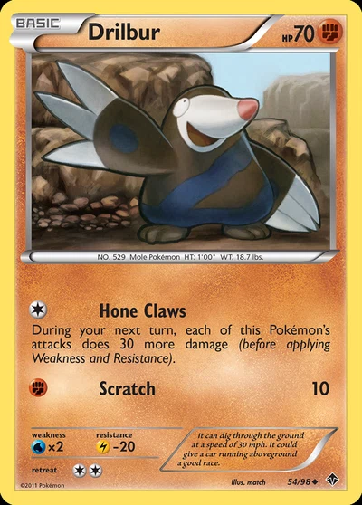 Drilbur – Emerging Powers nr 054/098 (Standard)