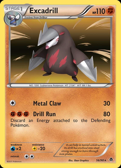 Excadrill – Emerging Powers nr 056/098 (Standard)