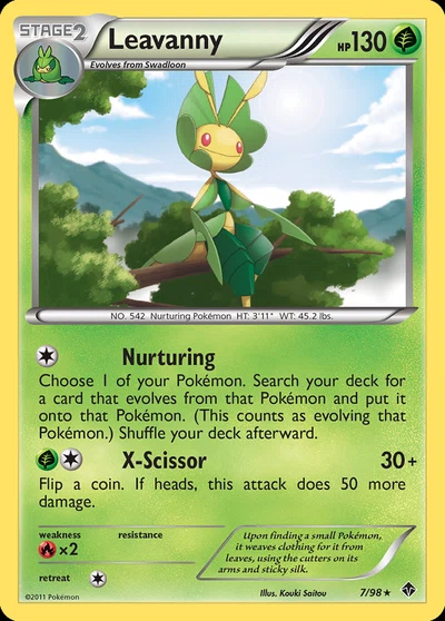 Leavanny – Emerging Powers nr 007/098 (Standard)