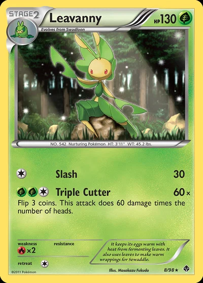Leavanny – Emerging Powers nr 008/098 (Standard)