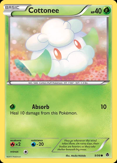 Cottonee – Emerging Powers nr 009/098 (Standard)