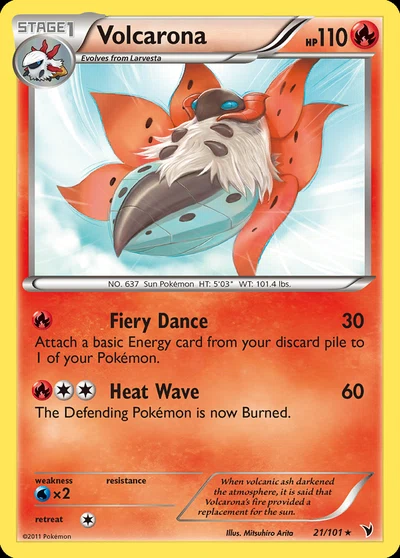 Volcarona – Noble Victories nr 021/101 (Standard)
