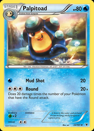 Palpitoad – Noble Victories nr 023/101 (Standard)