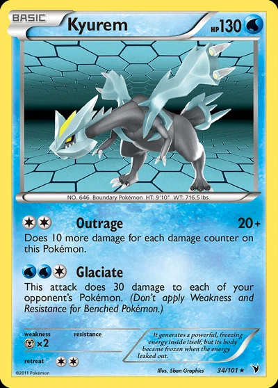 Kyurem – Noble Victories nr 034/101 (Standard)