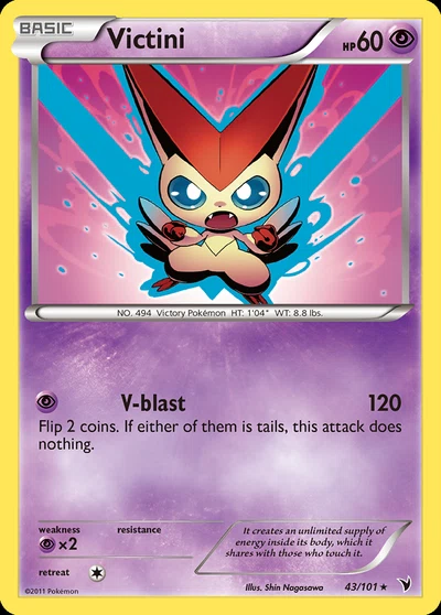 Victini – Noble Victories nr 043/101 (Standard)