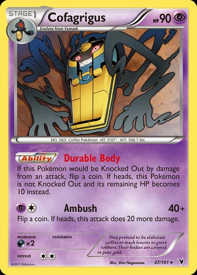 Cofagrigus – Noble Victories nr 047/101 (Standard)