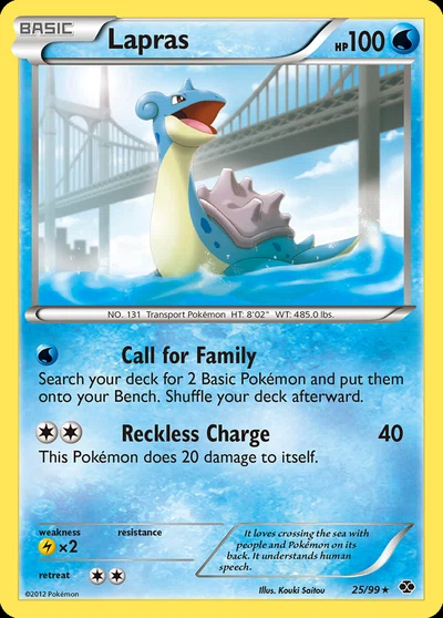 Lapras – Next Destinies nr 025/099 (Standard)