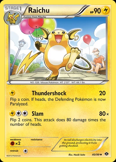 Raichu – Next Destinies nr 040/099 (Standard)