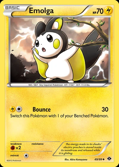 Emolga – Next Destinies nr 049/099 (Standard)