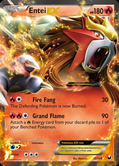 Entei-EX – Dark Explorers nr 013/108 (Standard)