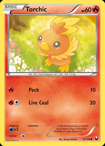 Torchic – Dark Explorers nr 015/108 (Standard)