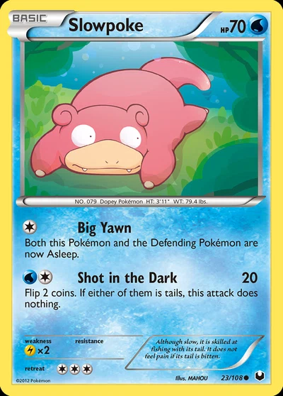 Slowpoke – Dark Explorers nr 023/108 (Standard)