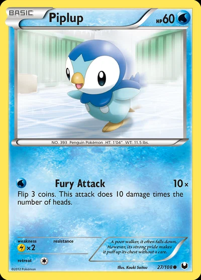 Piplup – Dark Explorers nr 027/108 (Standard)