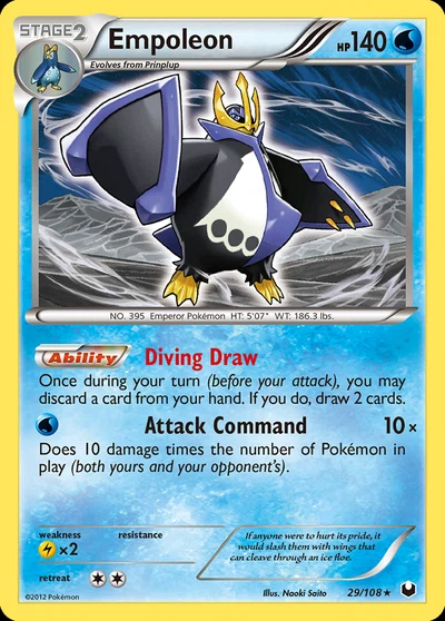 Empoleon – Dark Explorers nr 029/108 (Standard)