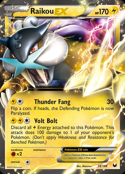 Raikou-EX – Dark Explorers nr 038/108 (Standard)