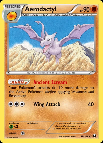 Aerodactyl – Dark Explorers nr 053/108 (Standard)