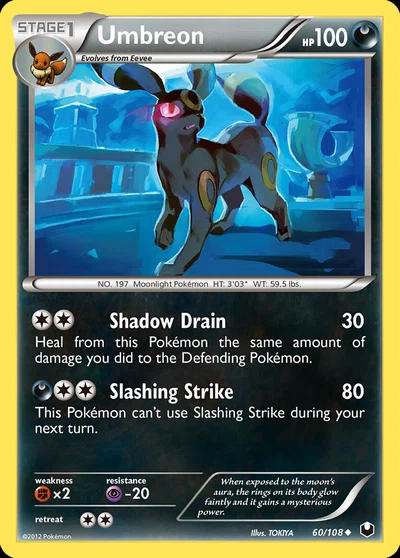 Umbreon – Dark Explorers nr 060/108 (Standard)