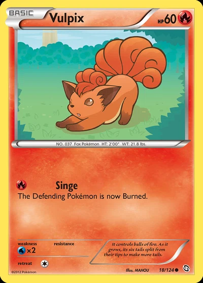 Vulpix – Dragons Exalted nr 018/124 (Standard)