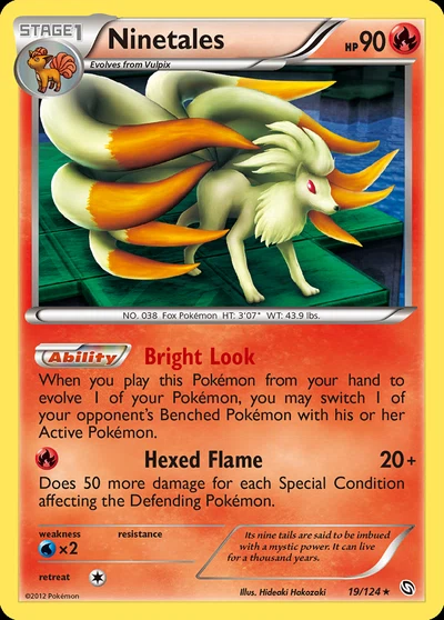 Ninetales – Dragons Exalted nr 019/124 (Standard)