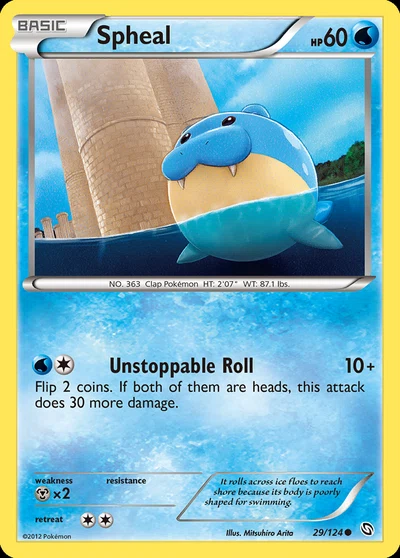 Spheal – Dragons Exalted nr 029/124 (Standard)