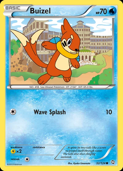Buizel – Dragons Exalted nr 032/124 (Standard)
