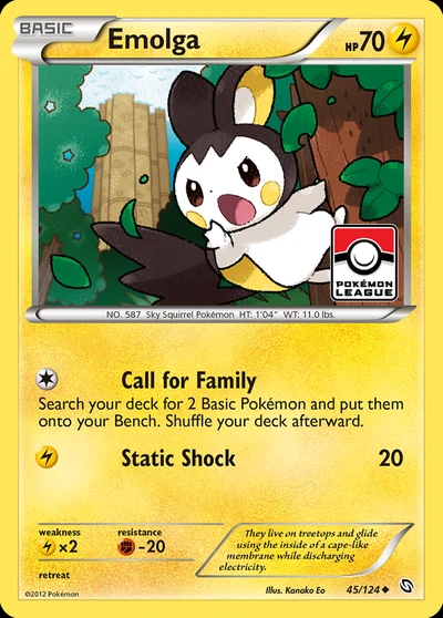 Emolga – Dragons Exalted nr 045/124 (Standard)