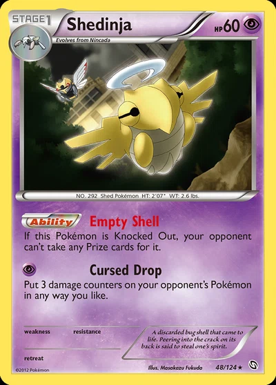Shedinja – Dragons Exalted nr 048/124 (Standard)