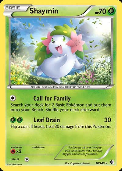 Shaymin – Boundaries Crossed nr 010/149 (Standard)
