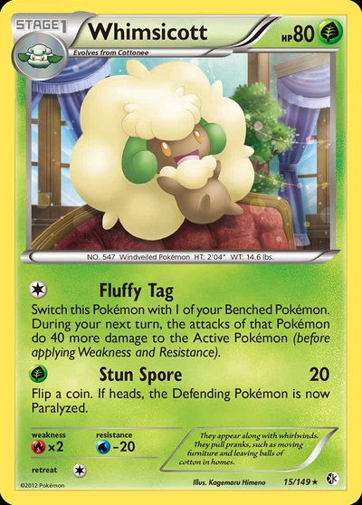 Whimsicott – Boundaries Crossed nr 015/149 (Standard)