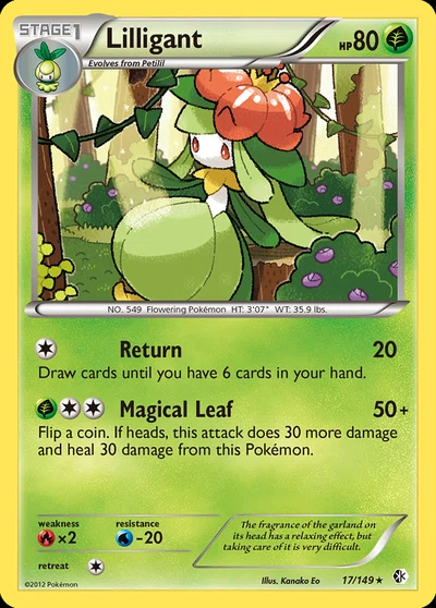 Lilligant – Boundaries Crossed nr 017/149 (Standard)
