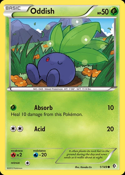 Oddish – Boundaries Crossed nr 001/149 (Standard)