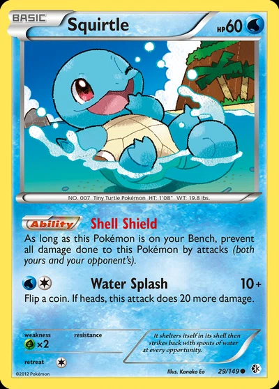 Squirtle – Boundaries Crossed nr 029/149 (Standard)