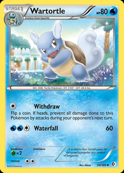 Wartortle – Boundaries Crossed nr 030/149 (Standard)