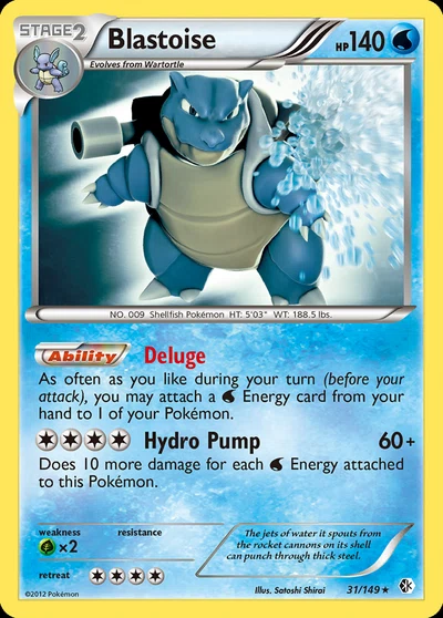 Blastoise – Boundaries Crossed nr 031/149 (Standard)