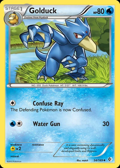 Golduck – Boundaries Crossed nr 034/149 (Standard)