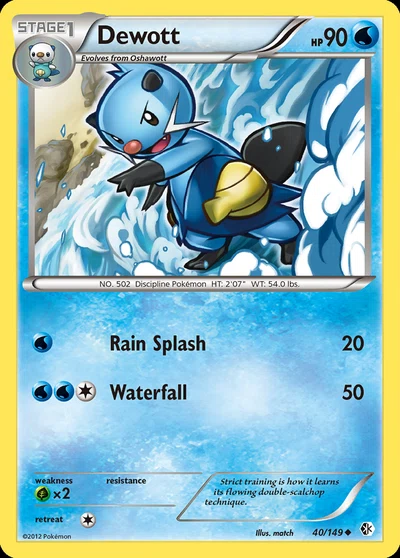 Dewott – Boundaries Crossed nr 040/149 (Standard)