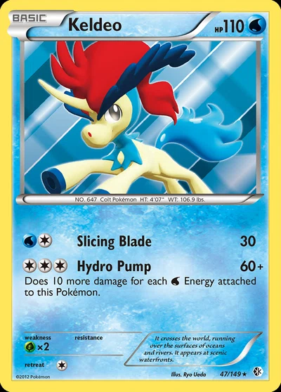 Keldeo – Boundaries Crossed nr 047/149 (Standard)