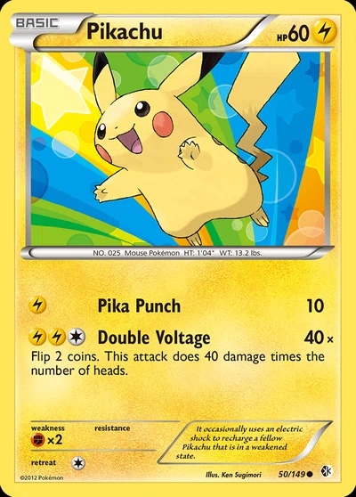 Pikachu – Boundaries Crossed nr 050/149 (Standard)