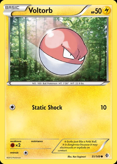 Voltorb – Boundaries Crossed nr 051/149 (Standard)