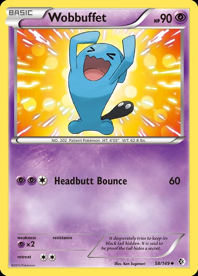 Wobbuffet – Boundaries Crossed nr 058/149 (Standard)