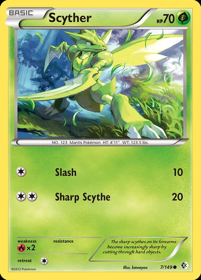 Scyther – Boundaries Crossed nr 007/149 (Standard)